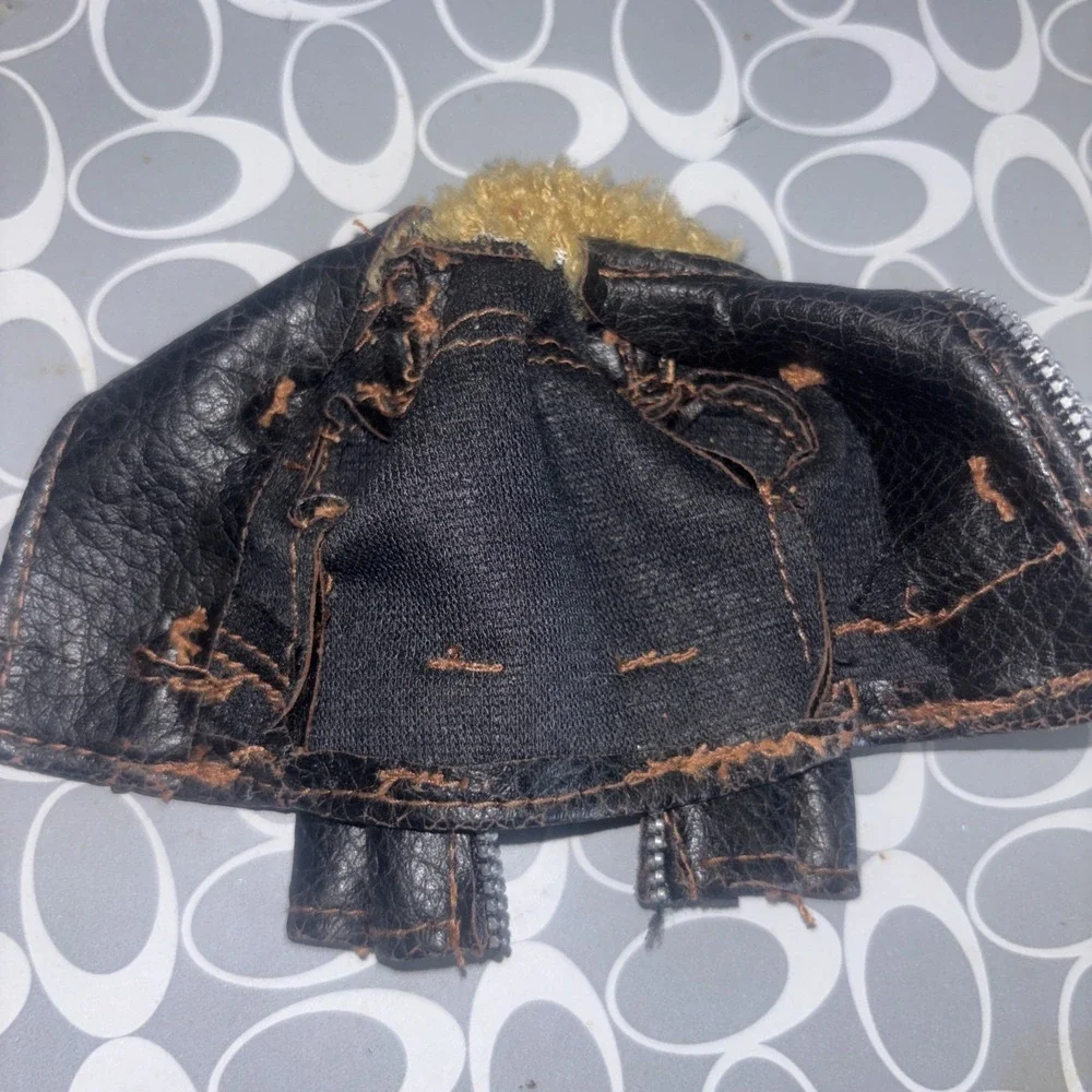 Bratz Boyz Cade Doll Boy Motorcycle Replacement Faux Leather Jacket 2003